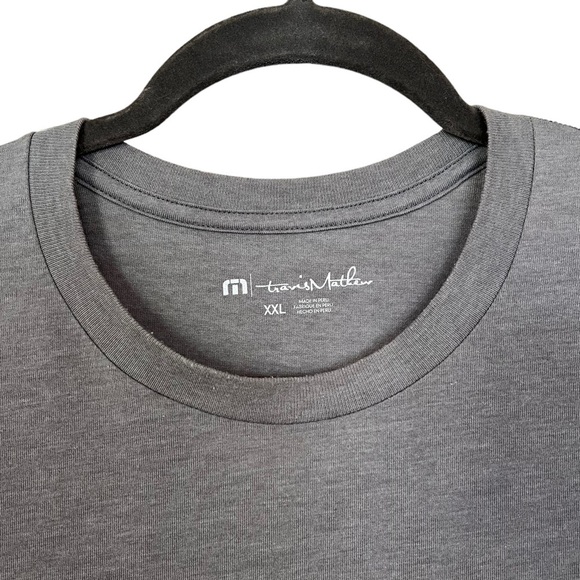 Travis Mathew Sorry For Being Awesome Graphic Tshirt XXL in Gray Limited Release - Picture 3 of 4